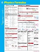 SparkNotes, SparkNotes (COR) - Physics Formulas Sparkcharts