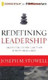Joseph M. Stowell, Maurice England, Maurice England - Redefining Leadership: Character-Driven Habits of Effective Leaders (Hörbuch)