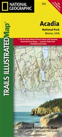 National Geographic Trails Illustrated Maps: Acadia National Park, Maine, USA
