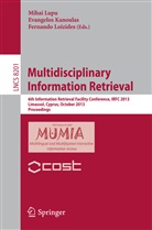 Evangelo Kanoulas, Evangelos Kanoulas, Fernando Loizides, Mihai Lupu - Multidisciplinary Information Retrieval