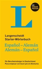 Redaktio Langenscheidt - Langenscheidt Starter-Wörterbuch Español-Alemán