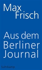 Max Frisch, Strässl, Thoma Strässle, Thomas Strässle, Unse - Aus dem Berliner Journal