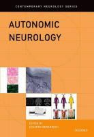 Eduardo Benarroch, Eduardo (Professor of Neurology Benarroch, Eduardo E. Benarroch, Eduardo E. Singer Benarroch, Michelle Mauermann, Wolfgang Singer... - Autonomic Neurology