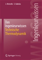 Ahrendt, Joachi Ahrendts, Joachim Ahrendts, Kabelac, Stephan Kabelac - Das Ingenieurwissen: Technische Thermodynamik
