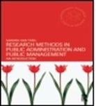 Sandra van Thiel, Sandra van Thiel, Sandra (Erasmus University Van Thiel - Research Methods in Public Administration and Public Management