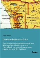 Hans Schinz - Deutsch-Südwest-Afrika