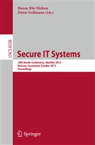 Gollmann, Gollmann, Dieter Gollmann, Hann Riis Nielsen, Hanne Riis Nielsen - Secure IT Systems
