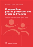 Arthur Mattli, Christoph Spenlé, Christoph A Spenlé, Christoph A. Spenlé - Compendium pour la protection des droits de l'homme