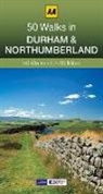 AA Publishing, John Gillham, John Aa Publishing Gillham - 50 Walks in Durham & Northumberland