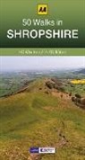 AA Publishing - 50 Walks in Shropshire