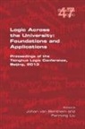 Johan Van Benthem, Fenrong Liu, Johan van Benthem - Logic Across the University