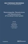 Tamio Endo, A. Bhattacharya, Anand Bhattacharya, Anand (Argonne National Laboratory Bhattacharya, K. Endo, T. Endo... - Nanocomposites, Nanostructures and Heterostructures of Correlated Oxide Systems: Volume 1454