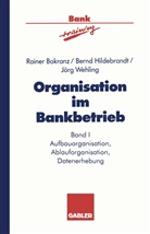Raine Bokranz, Rainer Bokranz, Bern Hildebrandt, Bernd Hildebrandt, J¿rg Wehling, Jörg Wehling - Organisation im Bankbetrieb - 1: Aufbauorganisation, Ablauforganisation, Datenerhebung