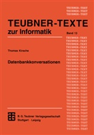 Thomas Kirsche - Datenbankkonversationen