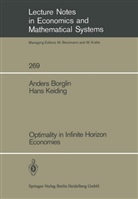 Ander Borglin, Anders Borglin, Hans Keiding, Hans Peters, Hans Peters Keiding - Optimality in Infinite Horizon Economics