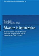 Werne Oettli, Werner Oettli, Pallaschke, Pallaschke, Diethard Pallaschke - Advances in Optimization