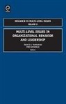 F Danserau, Fred Dansereau, F J Yammarino, Francis J. Yammarino, Fred Dansereau, Francis J. Yammarino - Multi-Level Issues in Organizational Behavior and Leadership