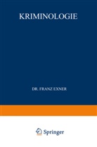 Franz Exner - Kriminologie