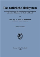 Günther Oberdorfer - Das natürliche Maßsystem