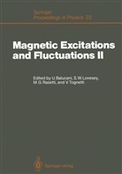Umberto Balucani, Mario G Rasetti et al, Stephen W. Lovesey, Mario G. Rasetti, Valerio Tognetti, Stephe W Lovesey... - Magnetic Excitations and Fluctuations II