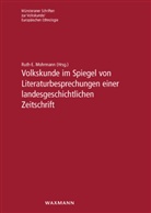 Ruth-E. Mohrmann, Ruth-Elisabeth Mohrmann - Volkskunde im Spiegel von Literaturbesprechungen einer landesgeschichtlichen Zeitschrift