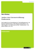 Nora Klutzny - Analyse einer Literaturverfilmung: Frankenstein