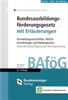 Deutsche Studentenwerk - Bundesausbildungsförderungsgesetz (BAföG) mit Erläuterungen