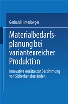 Gerhard Hinterberger - Materialbedarfsplanung bei variantenreicher Produktion