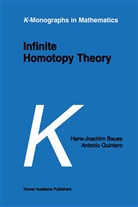 H- Baues, H-J Baues, H-J. Baues, A Quintero, A. Quintero - Infinite Homotopy Theory