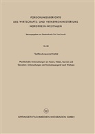 Kenneth A Loparo, Kenneth A. Loparo, Textilforschungsanstalt Krefeld - Physikalische Untersuchungen an Fasern, Fäden, Garnen und Geweben: Untersuchungen am Knickscheuergerät nach Weltzien