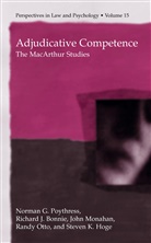 Richard Bonnie, Richard J Bonnie, Richard J. Bonnie, Steven K. Hoge, Monahan, John Monahan... - Adjudicative Competence