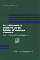 COLOMBIN, COLOMBINI, Colombini, Ferruccio Colombini, MARIN, Marino... - Partial Differential Equations and the Calculus of Variations