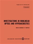 D. V. Skobel Tsyn, V Skobel tsyn, D V Skobel tsyn - Investigations in Nonlinear Optics and Hyperacoustics