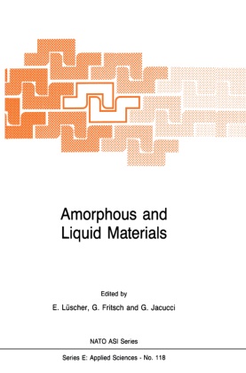 Fritsch, G Fritsch, G. Fritsch, Gianni Jacucci, E. Lüscher - Amorphous and Liquid Materials