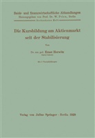 Ernst Horwitz, Prion, W Prion, W. Prion - Die Kursbildung am Aktienmarkt seit der Stabilisierung