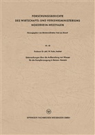 Walter Maximilian Fuchs - Untersuchungen über die Aufbereitung von Wasser für die Dampferzeugung in Benson-Kesseln
