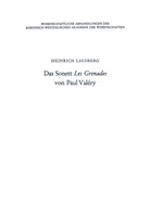 Heinrich Lausberg - Das Sonett Les Grenades von Paul Valéry