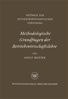 Adolf Moxter - Methodologische Grundfragen der Betriebswirtschaftslehre