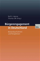 Rol G Heinze, Rolf G Heinze, Rolf Heinze, Rolf G. Heinze - Bürgerengagement in Deutschland