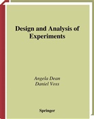 Angela Dean, Angela M Dean, Angela M. Dean, Daniel Voss - Design and Analysis of Experiments