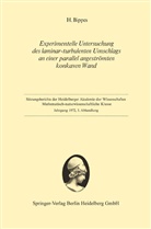 Hans Bippes - Experimentelle Untersuchung des laminar-turbulenten Umschlags an einer parallel angeströmten konkaven Wand