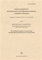 Jean-Baptiste Felten - Wert und Bewertung ganzer Unternehmungen unter besonderer Berücksichtigung der Energiewirtschaft