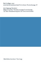 Wolfgang Bruder - Empirische Verwaltungsforschung in der Bundesrepublik Deutschland