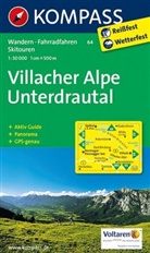 KOMPASS-Karten GmbH - Kompass Karten: KOMPASS Wanderkarte Villacher Alpe - Unterdrautal