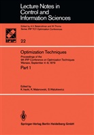 K. Iracki, Malanowski, K Malanowski, K. Malanowski, S Walukiewicz, S. Walukiewicz - Optimization Techniques