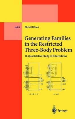 Michel Henon - Generating Families in the Restricted Three-Body Problem - II. Quantitative Study of Bifurcations