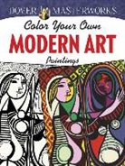 Muncie Hendler, Not Available (NA), Muncie Hendler - Dover Masterworks: Color Your Own Modern Art Paintings