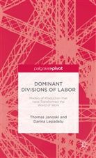 Janoski, T Janoski, T. Janoski, Thomas Janoski, Thomas Lepadatu Janoski, D Lepadatu... - Dominant Divisions of Labor