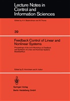 Hinrichsen, D Hinrichsen, D. Hinrichsen, Isidori, Isidori, A. Isidori - Feedback Control of Linear and Nonlinear Systems