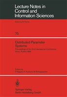 Franz Kappel, Kar Kunisch, Karl Kunisch, Wilhelm Schappacher - Distributed Parameter Systems